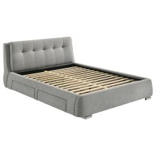Fenbrook Upholstered Queen Storage Panel Bed Grey (image for) Fenbrook Upholstered Queen Storage Panel Bed Grey